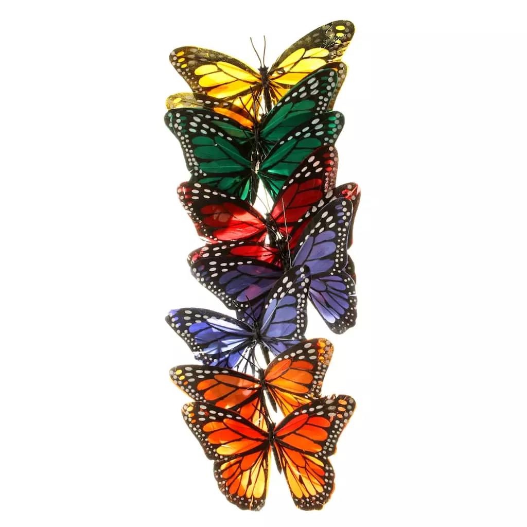 Brand new ✔️ 8 Packs: 10 ct. (80 total) Large Monarch Butterflies Value Pack by Ashland® 🧨 3 Brand new ✔️ 8 Packs: 10 ct. (80 total) Large Monarch Butterflies Value Pack by Ashland® 🧨