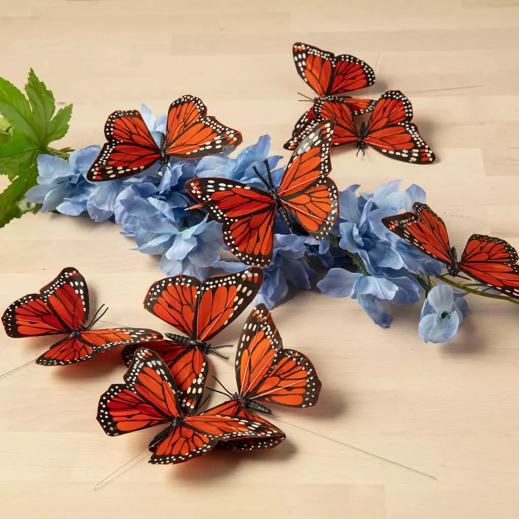 Hot Sale ✨ Assorted 8.6" Monarch Butterfly Pack by Ashland® ⭐ 4 Hot Sale ✨ Assorted 8.6" Monarch Butterfly Pack by Ashland® ⭐ - Image 2
