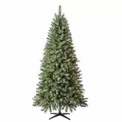 Cheap ⌛ 7ft. Pre-Lit Willow Pine Artificial 🌟 Christmas Tree, Clear Lights by Ashland® 🤩