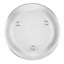 Coupon 😀 12 Pack: 4.5" Glass Candle Plate by Ashland® 👏