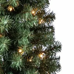 Coupon 👍 7ft. Pre-Lit Artificial Christmas Tree, Clear Lights by Ashland® 🔥 -Ashland Online Store 10293311 11