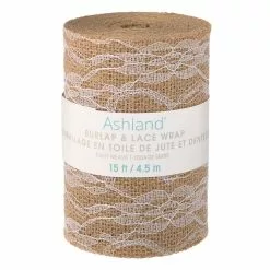 Flash Sale ✨ Burlap With Lace Overlay by Ashland™ 🌟 -Ashland Online Store 10348584 30