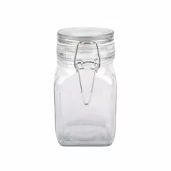 Best Sale ⌛ Square Glass Jar with Latch by Ashland® 💯 -Ashland Online Store 10354884 3