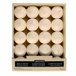 Flash Sale ❤️ 12 Packs: 20 ct. (240 total) Ivory Floating Candles by Ashland® 🎁