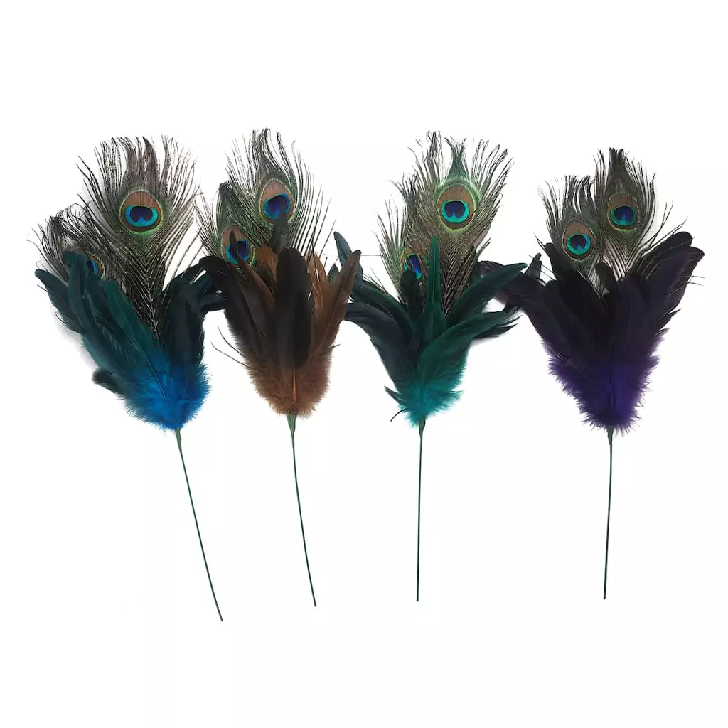New โจ Assorted Colorful Feather Pick by Ashland® ๐ฅฐ 4 New โจ Assorted Colorful Feather Pick by Ashland® ๐ฅฐ - Image 2