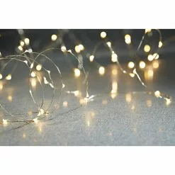 Best Pirce ⭐ 12 Pack: 10ft. Warm White Silver Wire LED String Lights by Ashland® 👏 -Ashland Online Store 10423129 7 1