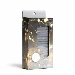 Best Pirce ⭐ 12 Pack: 10ft. Warm White Silver Wire LED String Lights by Ashland® 👏 -Ashland Online Store 10423129 8 1