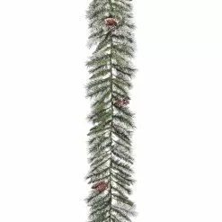 Best deal 🔥 Taos Pine Garland with Snow By Ashland™ ✔️
