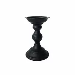 Best deal 😀 12 Pack: 6" Black Metal Pillar Candle Holder by Ashland® ⌛ -Ashland Online Store 10465809 1