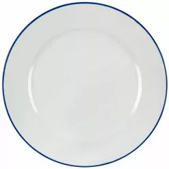 Buy 🌟 White & Blue Enamel Charger By Ashland® 🤩