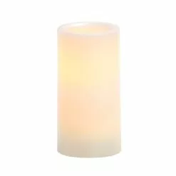 Budget ✔️ White 3" x 6" LED Pillar Candle By Ashland® 🎁 -Ashland Online Store 10466488