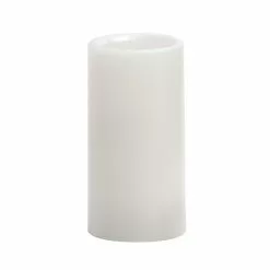 Budget ✔️ White 3" x 6" LED Pillar Candle By Ashland® 🎁