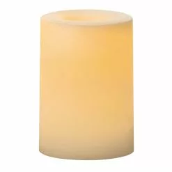 Buy 🎉 White 3" x 4" LED Outdoor Pillar Candle By Ashland® 😍 -Ashland Online Store 10466492