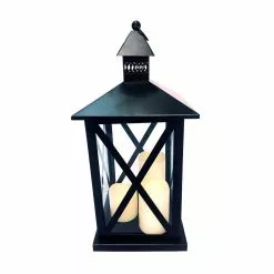 Deals ✔️ 19" Lantern with LED Candles by Ashland® 👏 -Ashland Online Store 10466499 2