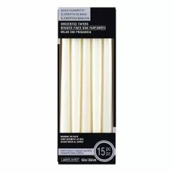 Best reviews of 👍 12 Packs: 15 ct. (180 total) Basic Elements™ 10" Ivory Taper Candles by Ashland® ✔️