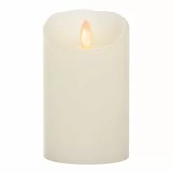 Budget ✨ 8 Pack: iFlicker 3" x 5" Ivory LED Pillar Candle by Ashland® ✨ -Ashland Online Store 10470063 1