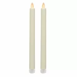 Deals ✨ IFlicker Ivory LED Taper Candle Set by Ashland® ✨ -Ashland Online Store 10470075