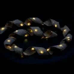 Coupon ✔️ Creative Collection™ Shimmer Lights Burlap LED Garland By Ashland™ ✨ -Ashland Online Store 10473385 2