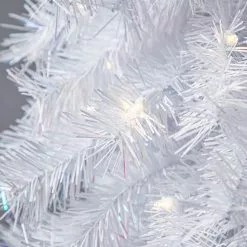 Outlet ✔️ 7ft. Pre-Lit White Norway Artificial Pencil Christmas Tree, Clear Lights by Ashland® 🤩 -Ashland Online Store 10487971 11