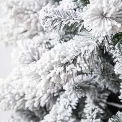 Best Pirce 💯 7.5ft. Pre-Lit Vermont Pine Flocked Artificial Christmas Tree, Clear Lights by Ashland® 🥰 14 Best Pirce 💯 7.5ft. Pre-Lit Vermont Pine Flocked Artificial Christmas Tree, Clear Lights by Ashland® 🥰 -Ashland Online Store 10489203 13