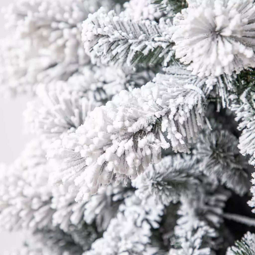 Best Pirce 💯 7.5ft. Pre-Lit Vermont Pine Flocked Artificial Christmas Tree, Clear Lights by Ashland® 🥰 7 Best Pirce 💯 7.5ft. Pre-Lit Vermont Pine Flocked Artificial Christmas Tree, Clear Lights by Ashland® 🥰 - Image 5