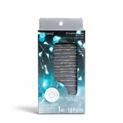 Deals ⭐ 12 Pack: 40ct. Turquoise Silver Wire LED String Lights by Ashland® 👍