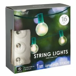 Best reviews of ⭐ 16ct. Round G40 Bulb String Lights by Ashland™ ⌛