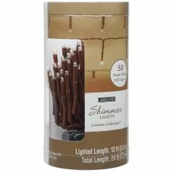 Buy ❤️ Creative Collection™ Shimmer LED Lights Garland By Ashland™ ⌛