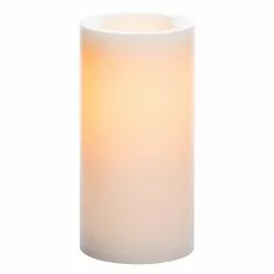 Cheap ⌛ 6 Pack: 4" x 8" White LED Pillar Candle with Timer by Ashland® 😍