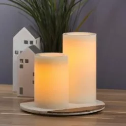 Cheap ⌛ 6 Pack: 4" x 8" White LED Pillar Candle with Timer by Ashland® 😍 -Ashland Online Store 10519787 2