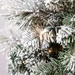 Promo 😍 7ft. Pre-Lit Artificial Slim Christmas Tree, Clear Lights by Ashland® 🔔 -Ashland Online Store 10521247 12