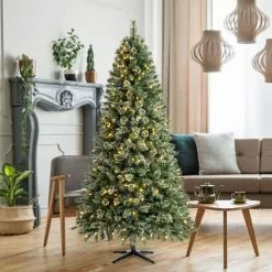 Hot Sale 🌟 7.5ft. Pre-Lit Augusta Pine Artificial ❄ Christmas Tree, Color Changing LED Lights by Ashland® ⭐ -Ashland Online Store 10524538 25