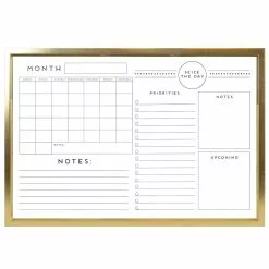 Best Sale ⭐ Gold Framed Calendar & Memo Board By Ashland® ⭐