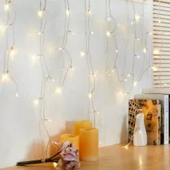 Cheap ✨ 12 Pack: Warm White Curtain LED String Lights by Ashland™ ⌛ -Ashland Online Store 10558087 1 1