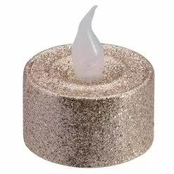 Cheap 🔥 Champagne Glitter LED Tealight Candles by Ashland®, 12ct. ❤️ -Ashland Online Store 10559736 2