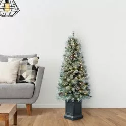 Buy 🎉 4.5ft. Pre-Lit Baywood Artificial Christmas Tree, Clear Lights by Ashland® 🎁 -Ashland Online Store 10560172 15