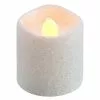 Deals 🔥 White Glitter LED Votive Candles By Ashland® 12ct. ⌛