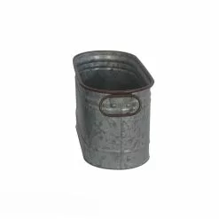 Cheap 🔥 Small Dark Galvanized Metal Oblong Planter By Ashland® ⌛ -Ashland Online Store 10573718 3