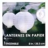 Best Sale ❤️ 8" White Paper Lantern By Ashland™ ✔️ -Ashland Online Store 10578536 1