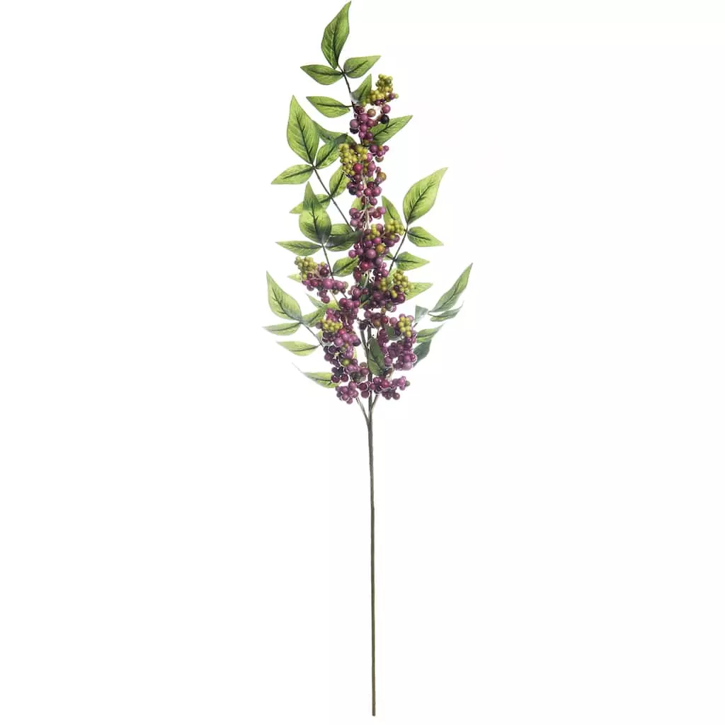 Wholesale ๐คฉ 12 Pack: Burgundy Berry Stem with Leaves by Ashland® ๐ 3 Wholesale ๐คฉ 12 Pack: Burgundy Berry Stem with Leaves by Ashland® ๐