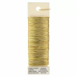 Coupon ๐ 22 Gauge Gold Aluminum Florist Wire by Ashland® ๐