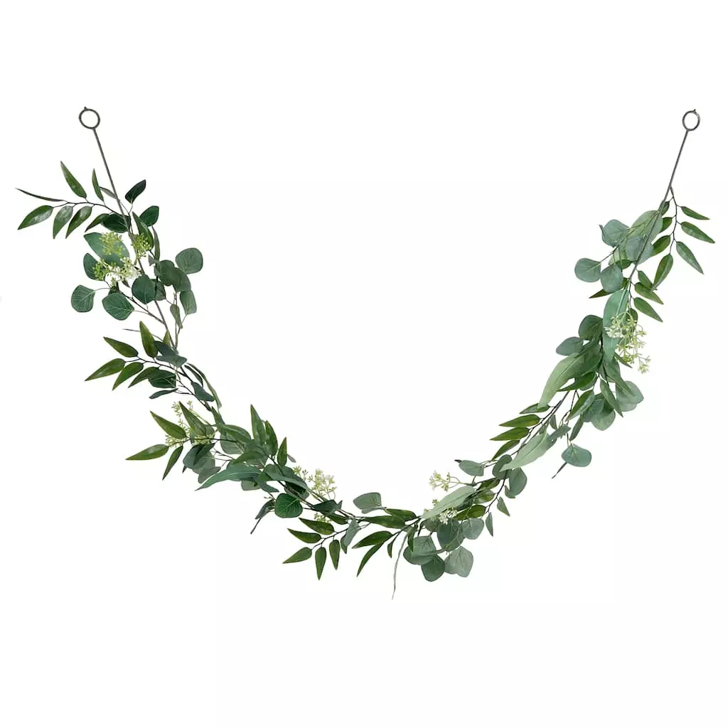 Best Sale ๐ 8 Pack: 6ft. Eucalyptus Garland by Ashland® โค๏ธ 5 Best Sale ๐ 8 Pack: 6ft. Eucalyptus Garland by Ashland® โค๏ธ - Image 3