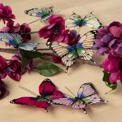 New 😀 10.2" Blue, Purple & Green Feather Butterfly by Ashland® 🔥 -Ashland Online Store 10627154 22