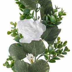 Best deal ❤️ 6ft. White Rose Foliage Garland by Ashland® 🔔 -Ashland Online Store 10627257 20