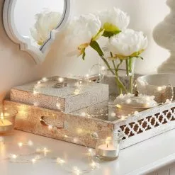 Budget 👍 40ct. Warm White Gold Pearl LED String Lights by Ashland® ❤️ -Ashland Online Store 10632035 3