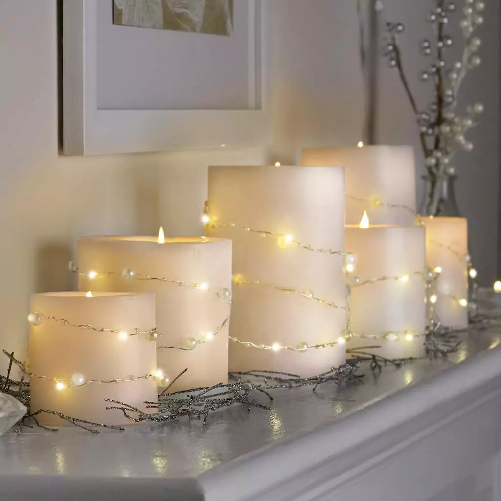 Best reviews of โญ 40ct. Warm White Silver Pearl LED String Lights by Ashland® ๐ 6 Best reviews of โญ 40ct. Warm White Silver Pearl LED String Lights by Ashland® ๐ - Image 4