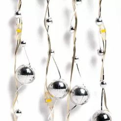 Promo ๐ 12 Pack: 40ct. Warm White Silver Pearl LED String Lights by Ashland® ๐ 9 Promo ๐ 12 Pack: 40ct. Warm White Silver Pearl LED String Lights by Ashland® ๐ -Ashland Online Store 10632036 5 1
