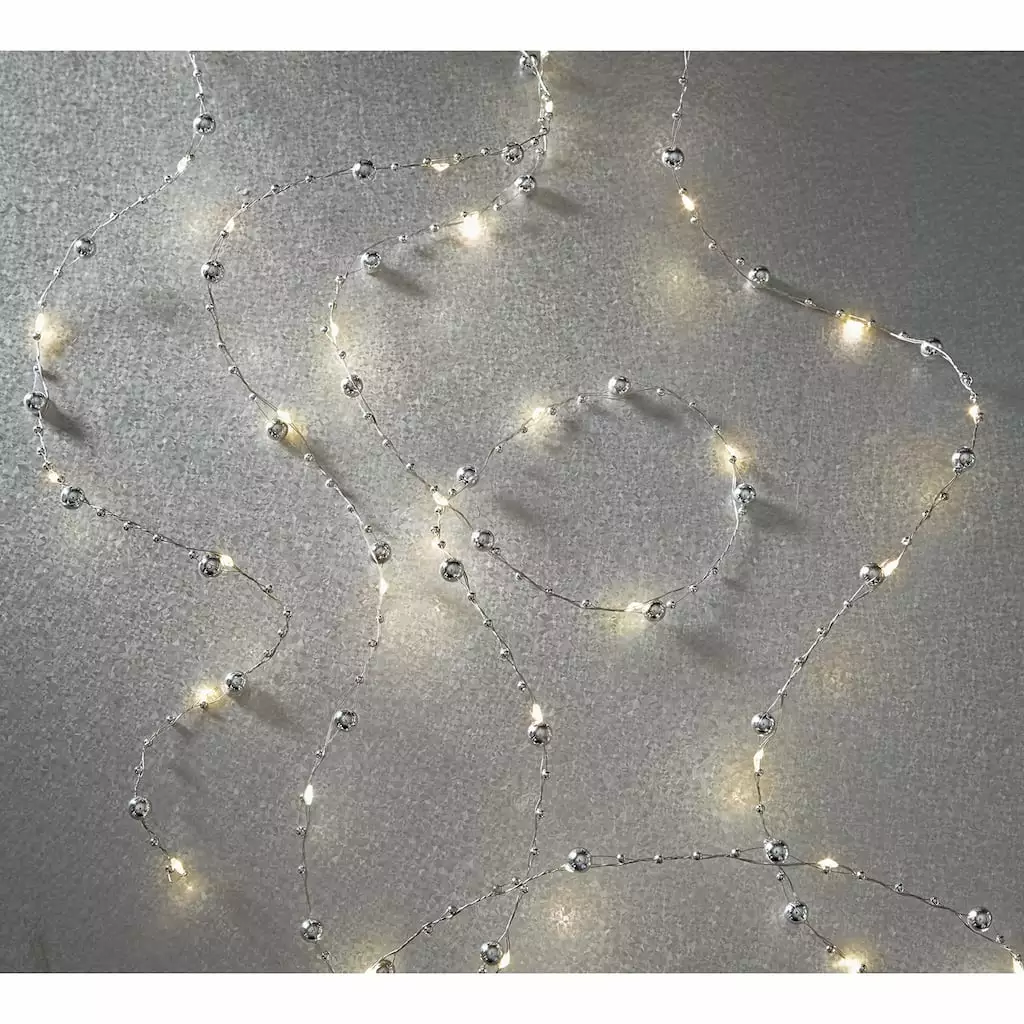 Best reviews of โญ 40ct. Warm White Silver Pearl LED String Lights by Ashland® ๐ 4 Best reviews of โญ 40ct. Warm White Silver Pearl LED String Lights by Ashland® ๐ - Image 2
