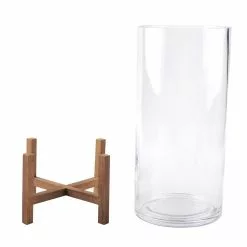 Flash Sale ๐ Glass Candle Holder with Wood Base by Ashland® ๐ 8 Flash Sale ๐ Glass Candle Holder with Wood Base by Ashland® ๐ -Ashland Online Store 10633857 2