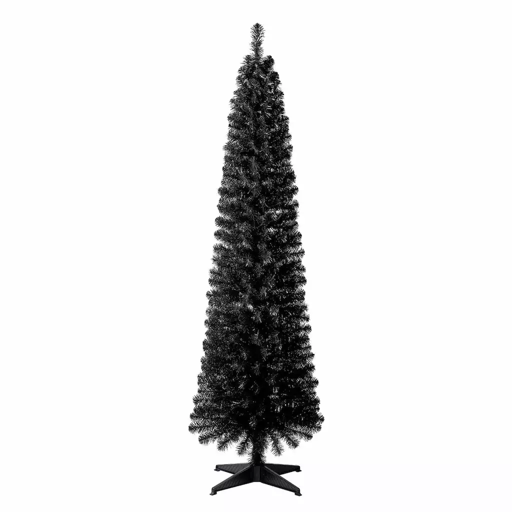 Best deal ✨ 6ft. Pre-Lit Shiny Black Pencil Tree, Clear Lights by Ashland® ⭐ 5 Best deal ✨ 6ft. Pre-Lit Shiny Black Pencil Tree, Clear Lights by Ashland® ⭐ - Image 3